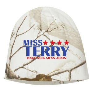 Miss Terry Make Nick Mean Again Kati - Camo Knit Beanie