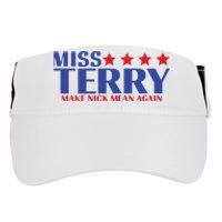 Miss Terry Make Nick Mean Again Adult Drive Performance Visor