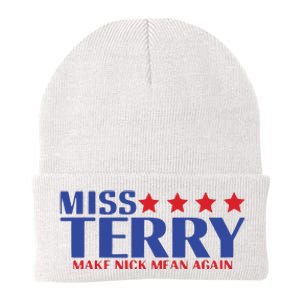 Miss Terry Make Nick Mean Again Knit Cap Winter Beanie