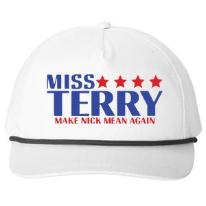 Miss Terry Make Nick Mean Again Snapback Five-Panel Rope Hat