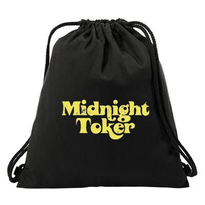 Midnight Toker Drawstring Bag