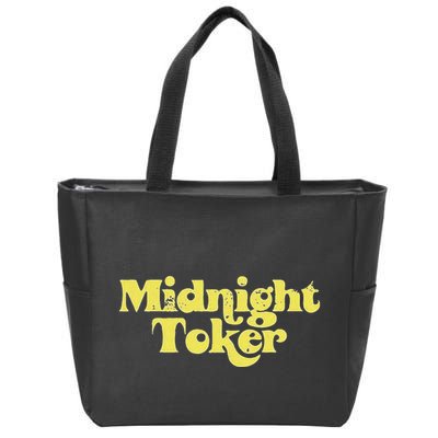Midnight Toker Zip Tote Bag