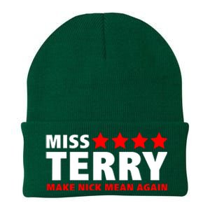 Miss Terry Make Nick Mean Again Knit Cap Winter Beanie