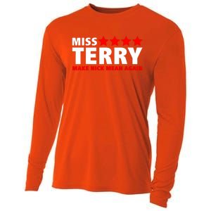 Miss Terry Make Nick Mean Again Cooling Performance Long Sleeve Crew