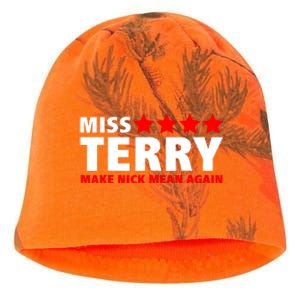 Miss Terry Make Nick Mean Again Kati - Camo Knit Beanie