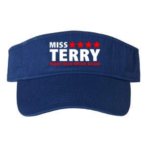 Miss Terry Make Nick Mean Again Valucap Bio-Washed Visor