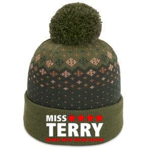 Miss Terry Make Nick Mean Again The Baniff Cuffed Pom Beanie