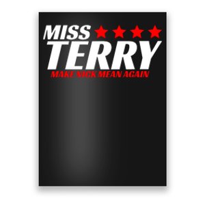 Miss Terry Make Nick Mean Again Poster