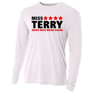 Miss Terry Make Nick Mean Again Cooling Performance Long Sleeve Crew