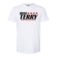 Miss Terry Make Nick Mean Again Softstyle CVC T-Shirt