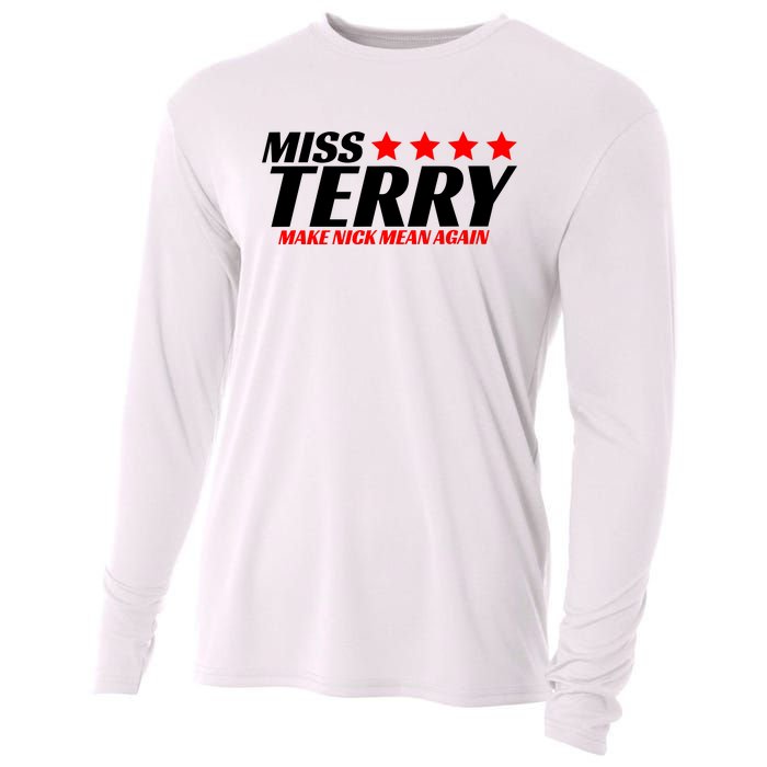 Miss Terry Make Nick Mean Again Cooling Performance Long Sleeve Crew