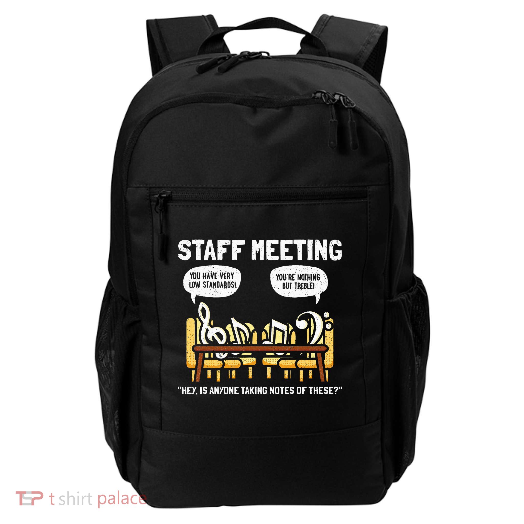 Music Theory Musician Music Teacher Funny Musical Notes Daily Commute Backpack