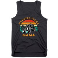 Monster Truck Mama Retro Vintage Style Monster Truck Tank Top