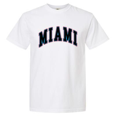 Miami Text Garment-Dyed Heavyweight T-Shirt