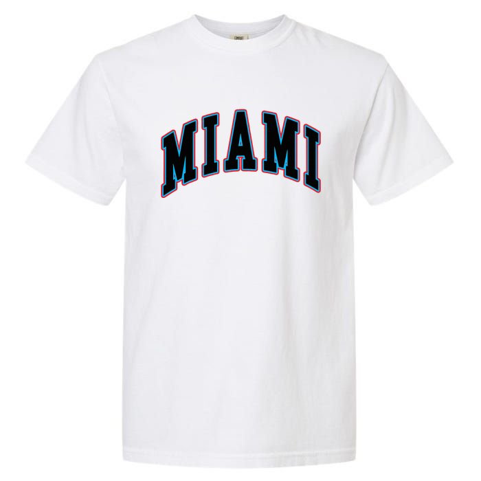 Miami Text Garment-Dyed Heavyweight T-Shirt