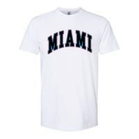 Miami Text Softstyle CVC T-Shirt