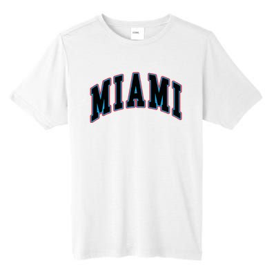 Miami Text Tall Fusion ChromaSoft Performance T-Shirt