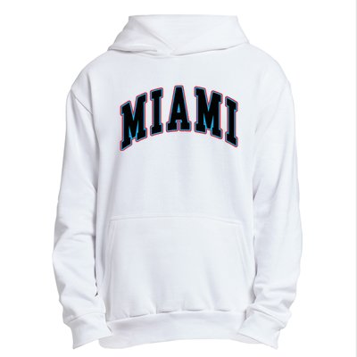 Miami Text Urban Pullover Hoodie