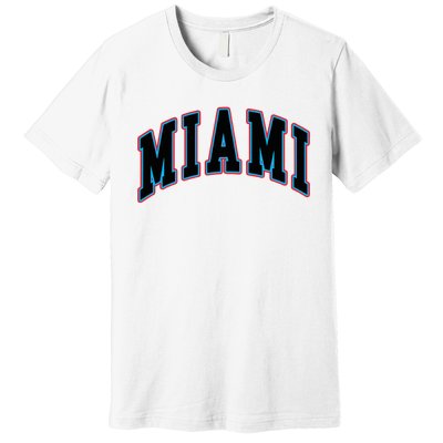 Miami Text Premium T-Shirt