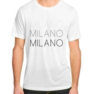 Milano T Milan Italy Fashion Italian Graphic Adult ChromaSoft Performance T-Shirt