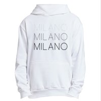 Milano T Milan Italy Fashion Italian Graphic Urban Pullover Hoodie