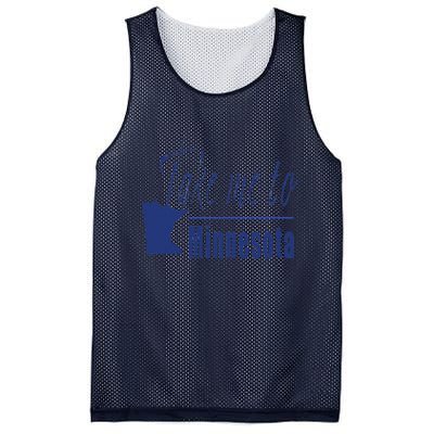 Minnesota Take Me To Minnesota North Shore Lake Superior Mesh Reversible Basketball Jersey Tank