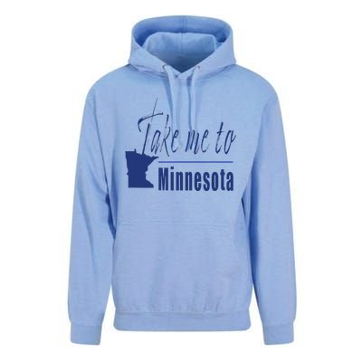 Minnesota Take Me To Minnesota North Shore Lake Superior Unisex Surf Hoodie