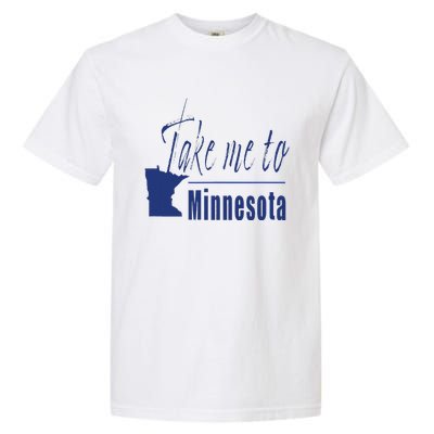 Minnesota Take Me To Minnesota North Shore Lake Superior Garment-Dyed Heavyweight T-Shirt