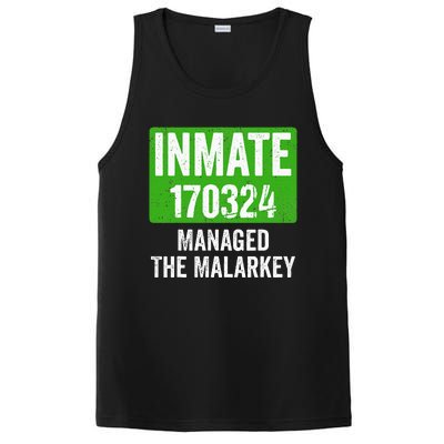 Managed The Malarkey Inmate St Patricks Day PosiCharge Competitor Tank