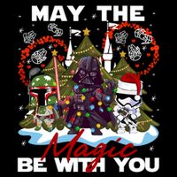 May The Magic Be With You Merry Christmas Sustainable Bucket Hat