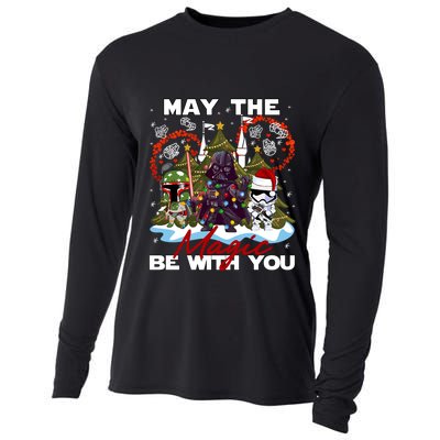 May The Magic Be With You Merry Christmas Cooling Performance Long Sleeve Crew