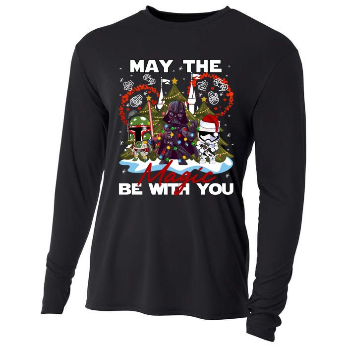 May The Magic Be With You Merry Christmas Cooling Performance Long Sleeve Crew