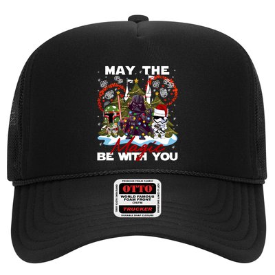 May The Magic Be With You Merry Christmas Trucker Hat