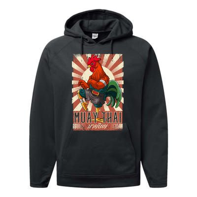 Muay Thai Performance Fleece Hoodie