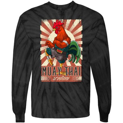 Muay Thai Tie-Dye Long Sleeve Shirt