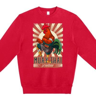 Muay Thai Premium Crewneck Sweatshirt