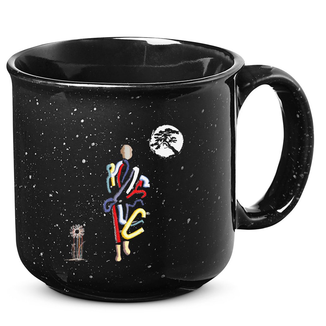 Monk Thich Minh Tue 15oz Campfire Ceramic Mug