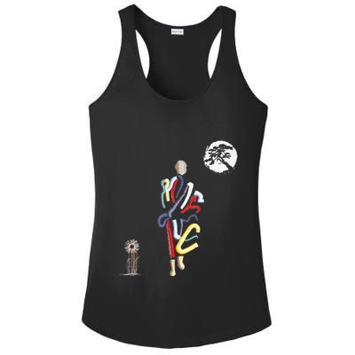 Monk Thich Minh Tue Ladies PosiCharge Competitor Racerback Tank