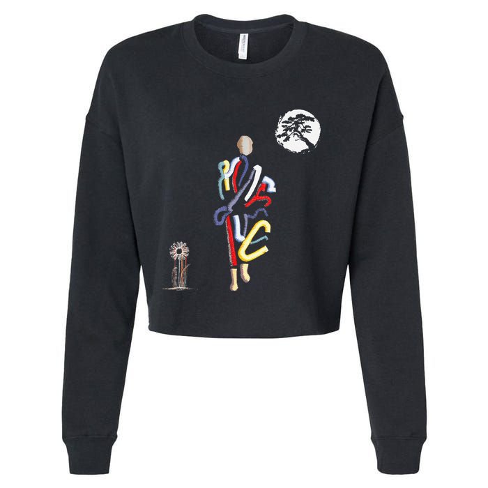 Monk Thich Minh Tue Cropped Pullover Crew