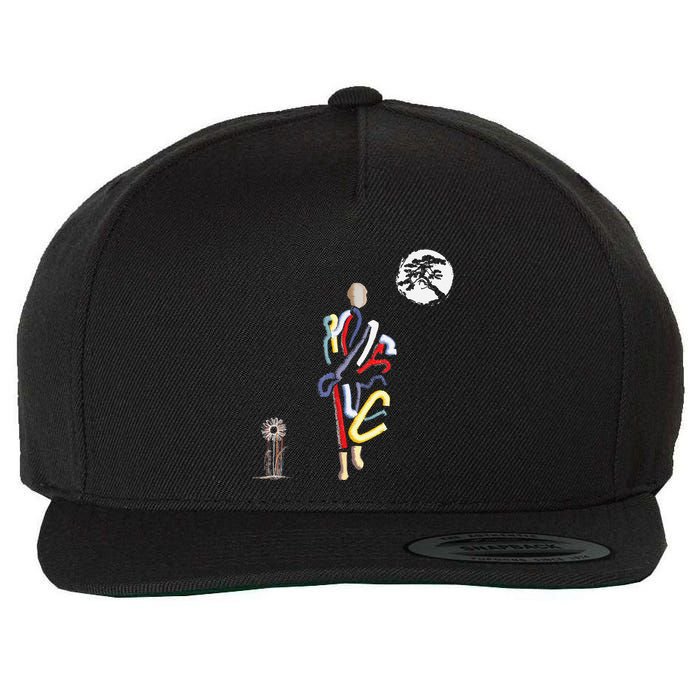Monk Thich Minh Tue Wool Snapback Cap