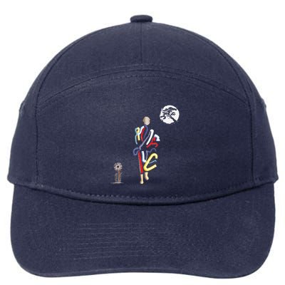 Monk Thich Minh Tue 7-Panel Snapback Hat