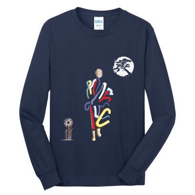 Monk Thich Minh Tue Tall Long Sleeve T-Shirt