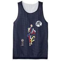 Monk Thich Minh Tue Mesh Reversible Basketball Jersey Tank