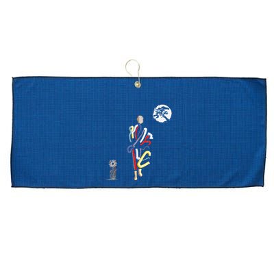 Monk Thich Minh Tue Large Microfiber Waffle Golf Towel