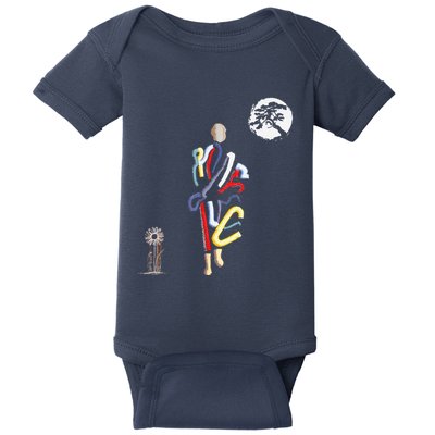 Monk Thich Minh Tue Baby Bodysuit
