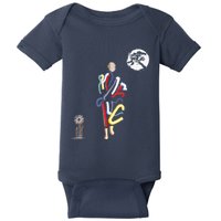 Monk Thich Minh Tue Baby Bodysuit