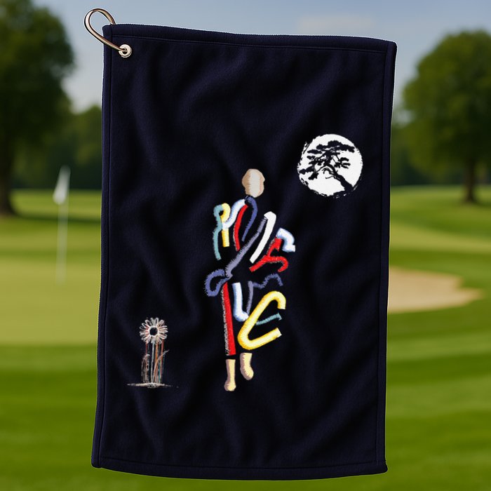 Monk Thich Minh Tue Golf Towel
