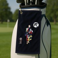 Monk Thich Minh Tue Golf Towel