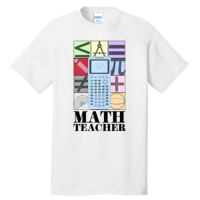 Math Teacher Tall T-Shirt