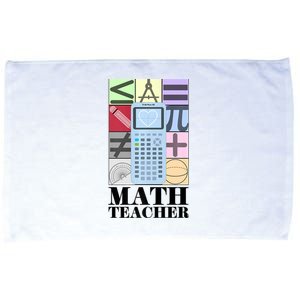 Math Teacher Microfiber Hand Towel